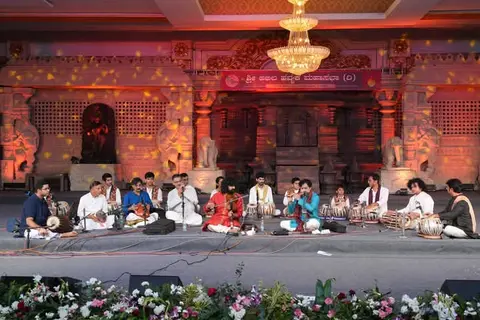 Prakash Hegde with his bansuri